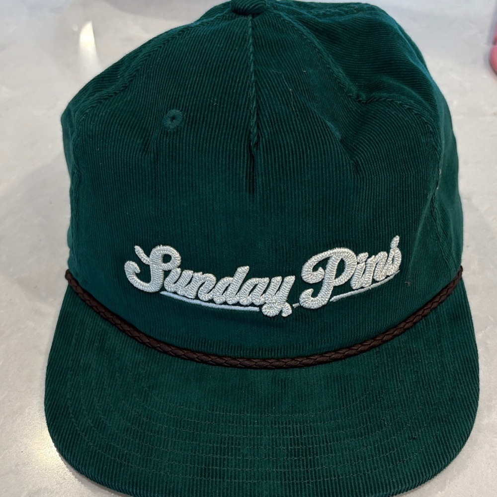 Adidas Green Corduroy Hat golf